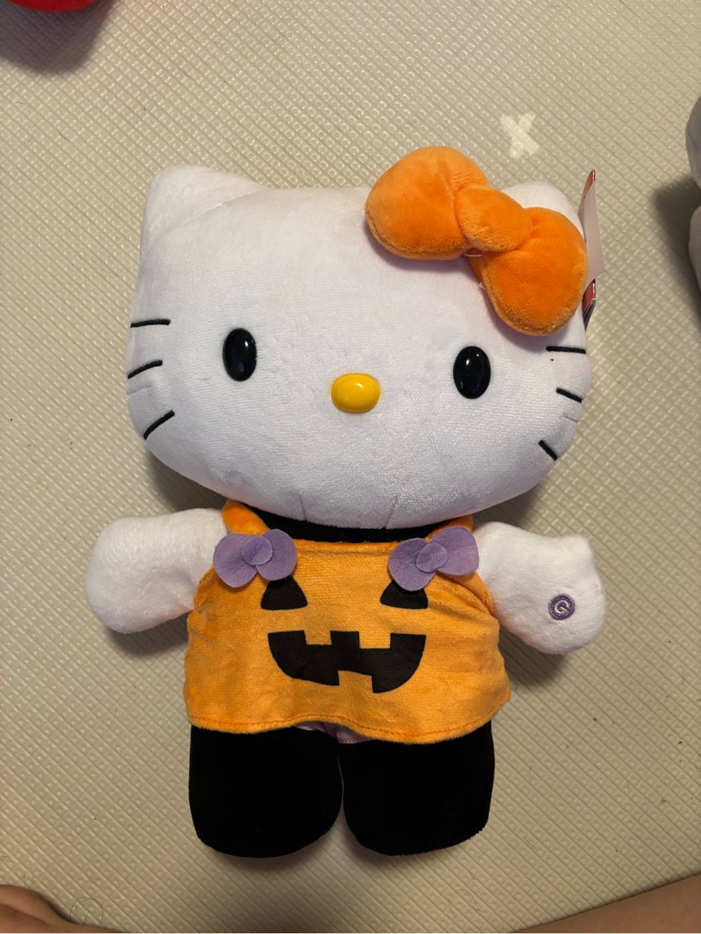 Sanrio Hello Kitty Orange & Black Pumpkin Costume Plush